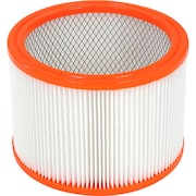 GLOBAL INDUSTRIAL Replacement HEPA Filter For  Wet/Dry Vacuums 641757 & 713166 713169